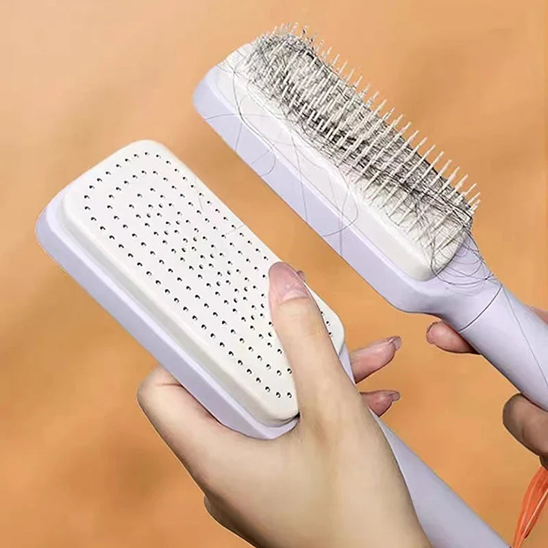 Self Cleaning HairBrush