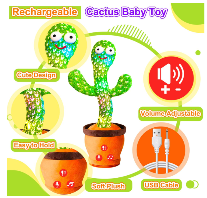 Dancing Cactus Toy