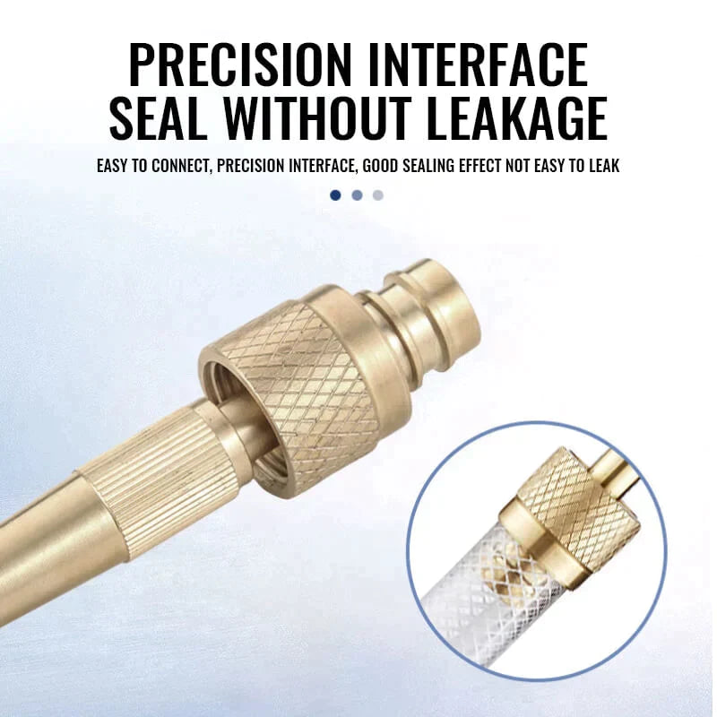 High Pressure Brass Water Hose Nozzle